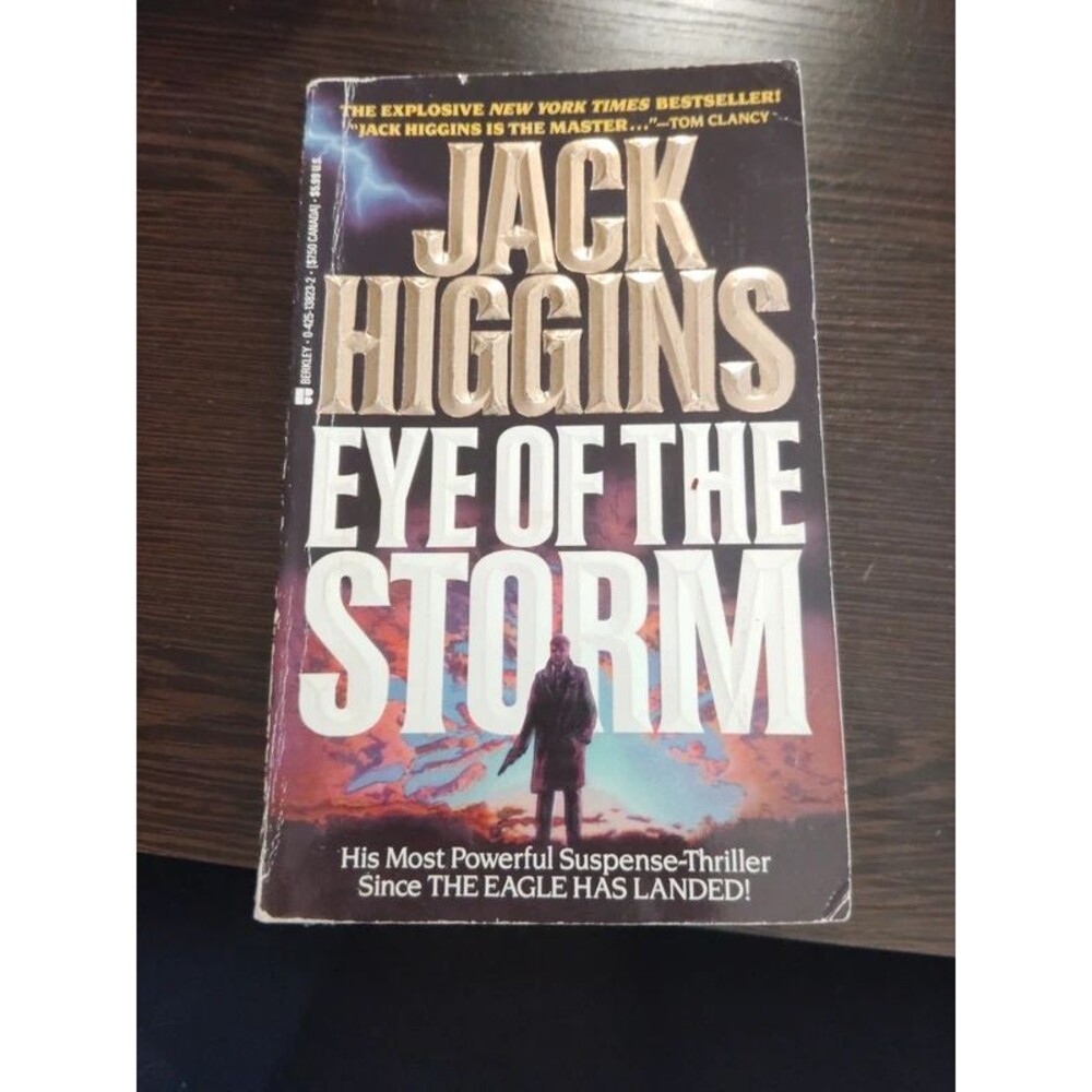 Eye of the Storm by Jack Higgins paperback
